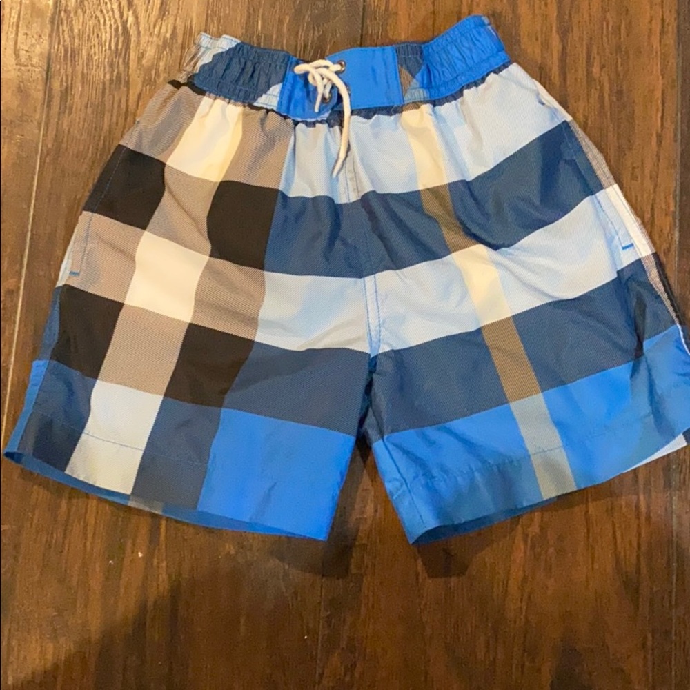 Authentic boys Burberry swim trunks